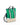 Zaino piccolo in tessuto tecnico vela, colore verde, Rivelami, tasca laterale