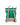 Zaino piccolo in tessuto tecnico vela, colore verde, Rivelami, spallaci regolabili