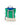 Zaino piccolo in tessuto tecnico vela, colore verde, Rivelami, fodera interna