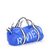 borsa da palestra colore blue royal in tessuto tecnico da vele riciclate
