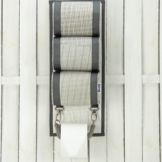 Rivelami | accessori bagno porta rotolo realizzato con vele riciclate