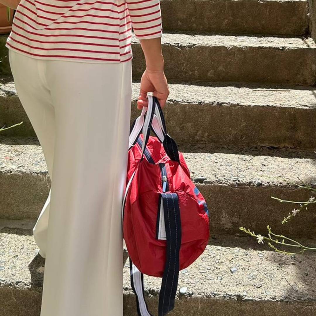 Borse leggere e colorate in Stile Riviera | tessuto vela | Rivelami