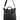 borsa porta casco areonautica militare colore nero in tessuto tecnico vela, marchio Rivelami